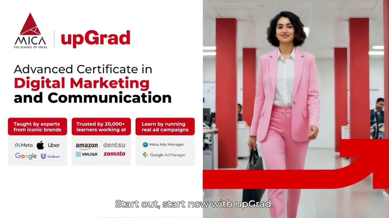 Advanced Certificate in Digital Marketing & Communication